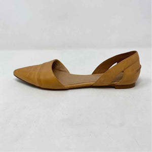 Pre-Owned Shoe Size 7 Madewell Tan Flats