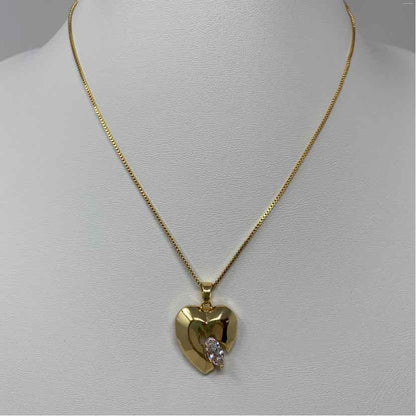 Gold Multi Metal Necklace