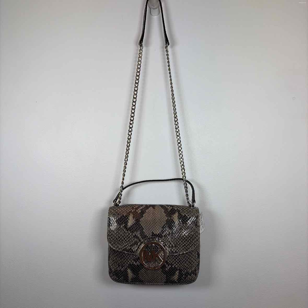 Pre-Owned MICHAEL by Michael Kors Grey Leather Handbag