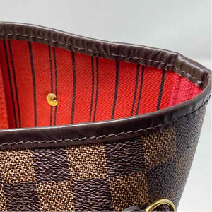 Pre-Owned Louis Vuitton Damier Eben Canvas Designer Handbag