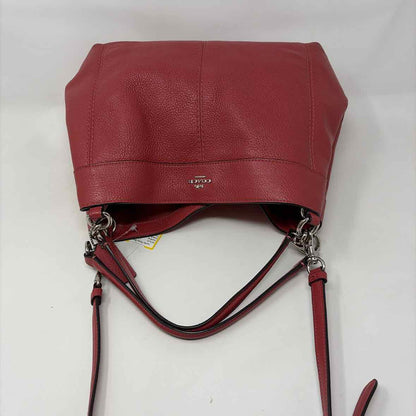 Pre-Owned Coach Hot Pink Leather Handbag