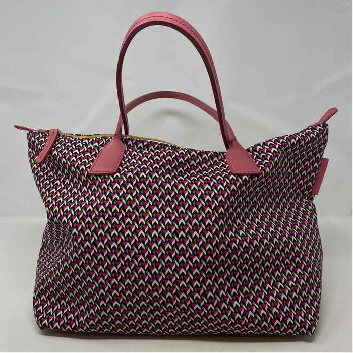 Pre-Owned Roberta Perie Pink Nylon Handbag