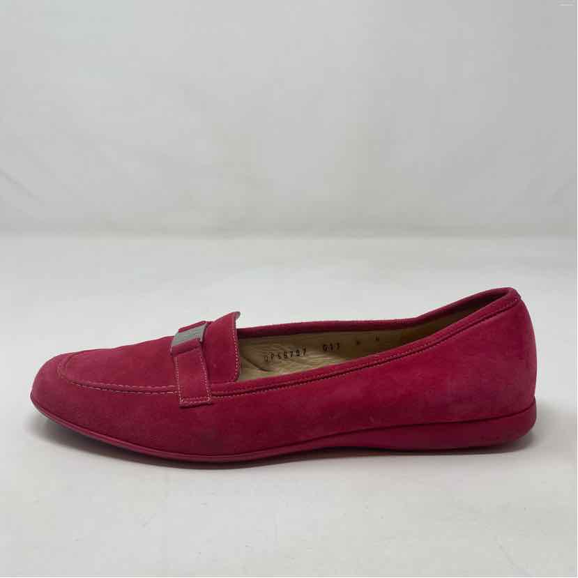 Pre-Owned Shoe Size 9 Salvatore Ferragamo Hot Pink Loafer