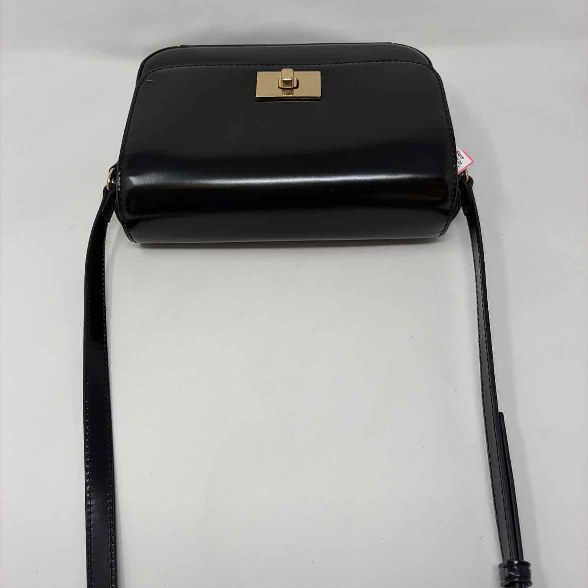 Pre-Owned J Crew Black Patent Handbag
