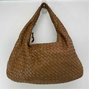 Pre-Owned Bottega Veneta Brown Leather Designer Handbag