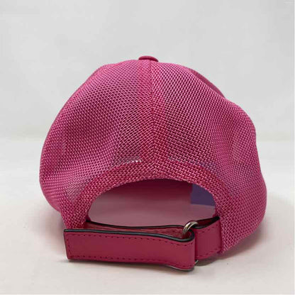 Pre-Owned Gucci Pink Leather Designer Hats