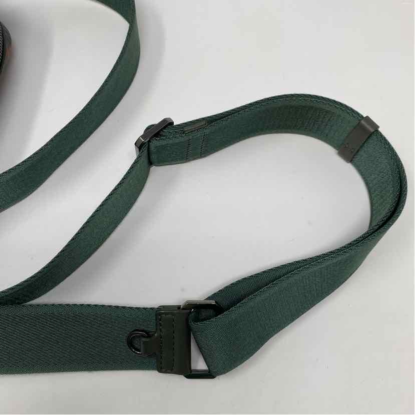 Pre-Owned MCM Olive Leather Designer Handbag