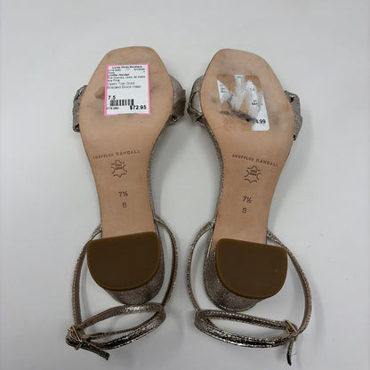 Pre-Owned Shoe Size 7.5 Loeffler Randall Gold Heels
