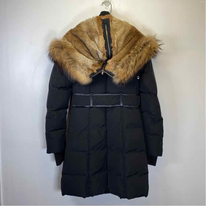 Pre-Owned Mackage Black Nylon Women Size XS Designer Clothes