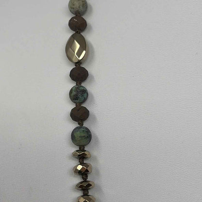 Pre-Owned Boutique Turq Multi Beaded Necklace