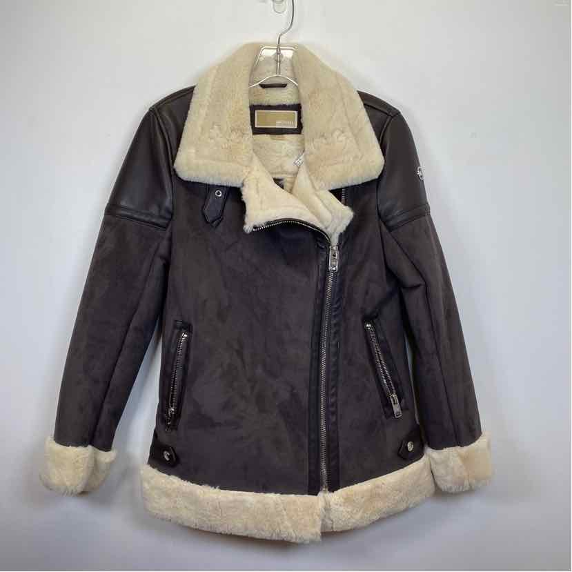 Pre-Owned Size XS MICHAEL by Michael Kors Grey Coat