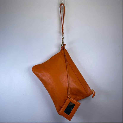 Pre-Owned Balenciaga Orange Leather Designer Handbag