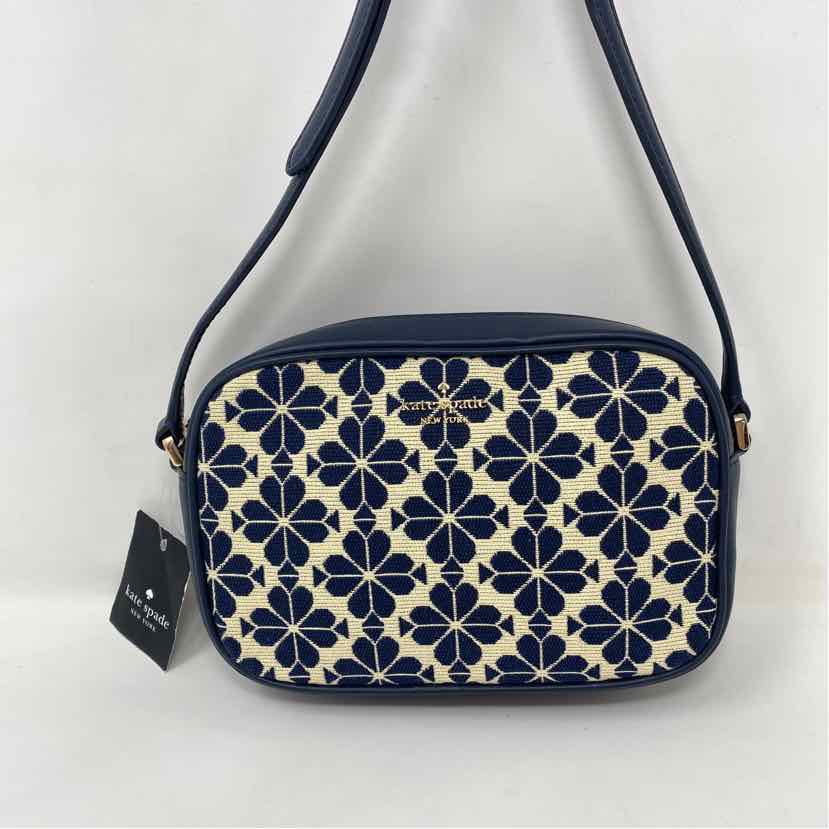Pre-Owned Kate Spade Blue Multi Fabric Handbag