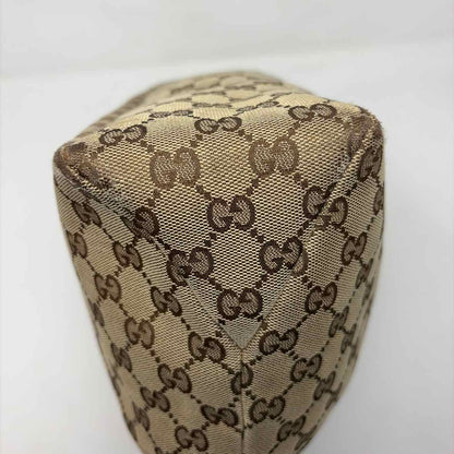 Pre-Owned Gucci Tan Fabric Designer Handbag