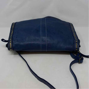 Pre-Owned BolstaNova Blue Leather Handbag