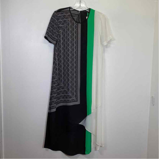 Pre-Owned Size XS BCBG Maxazria Black Multi Casual Dress