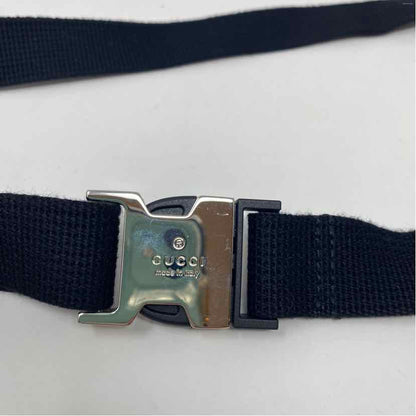 Pre-Owned Gucci Black Leather Designer Handbag