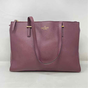 Pre-Owned Kate Spade Purple Leather Handbag