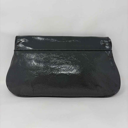 Pre-Owned Tory Burch Grey Patent Handbag