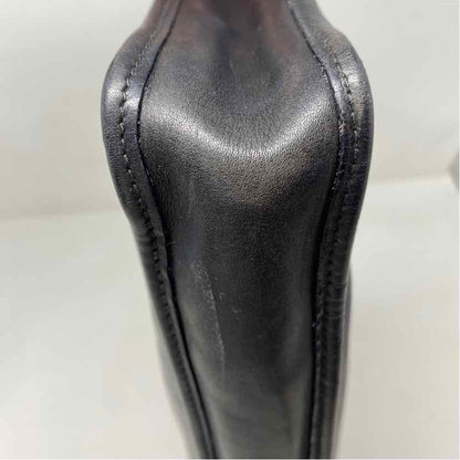 Pre-Owned Gucci Black Leather Designer Handbag