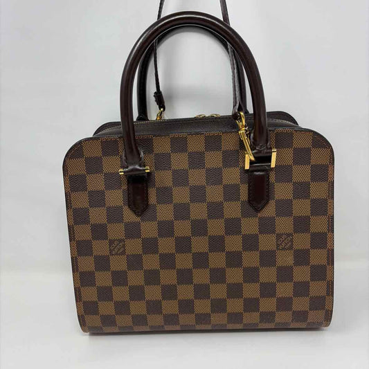 Pre-Owned Louis Vuitton Brown Leather Designer Handbag