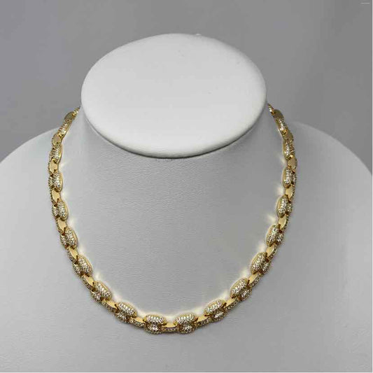 Gold Multi Metal Necklace