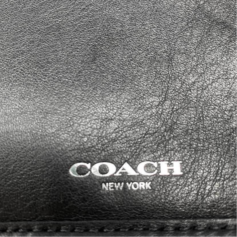 Pre-Owned Coach Black Leather Handbag