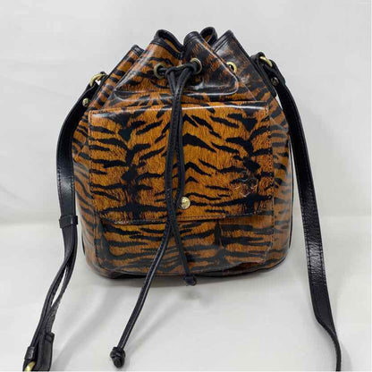Pre-Owned Patricia Nash Animal Print Leather Handbag