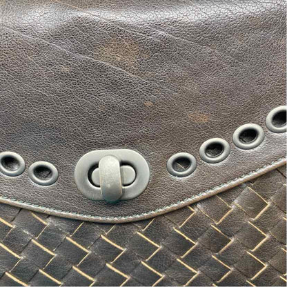 Pre-Owned Bottega Veneta Brown Leather Designer Handbag