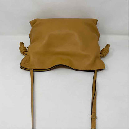 Pre-Owned Loewe Cognac Leather Designer Handbag