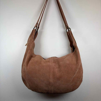 Pre-Owned Free People Peach Suede Handbag