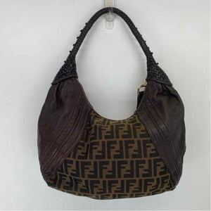 Pre-Owned Fendi Monogram Canvas Designer Handbag