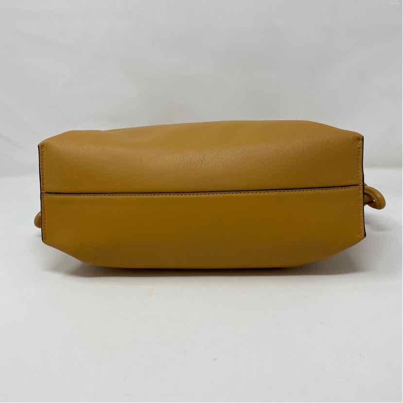Pre-Owned Loewe Cognac Leather Designer Handbag