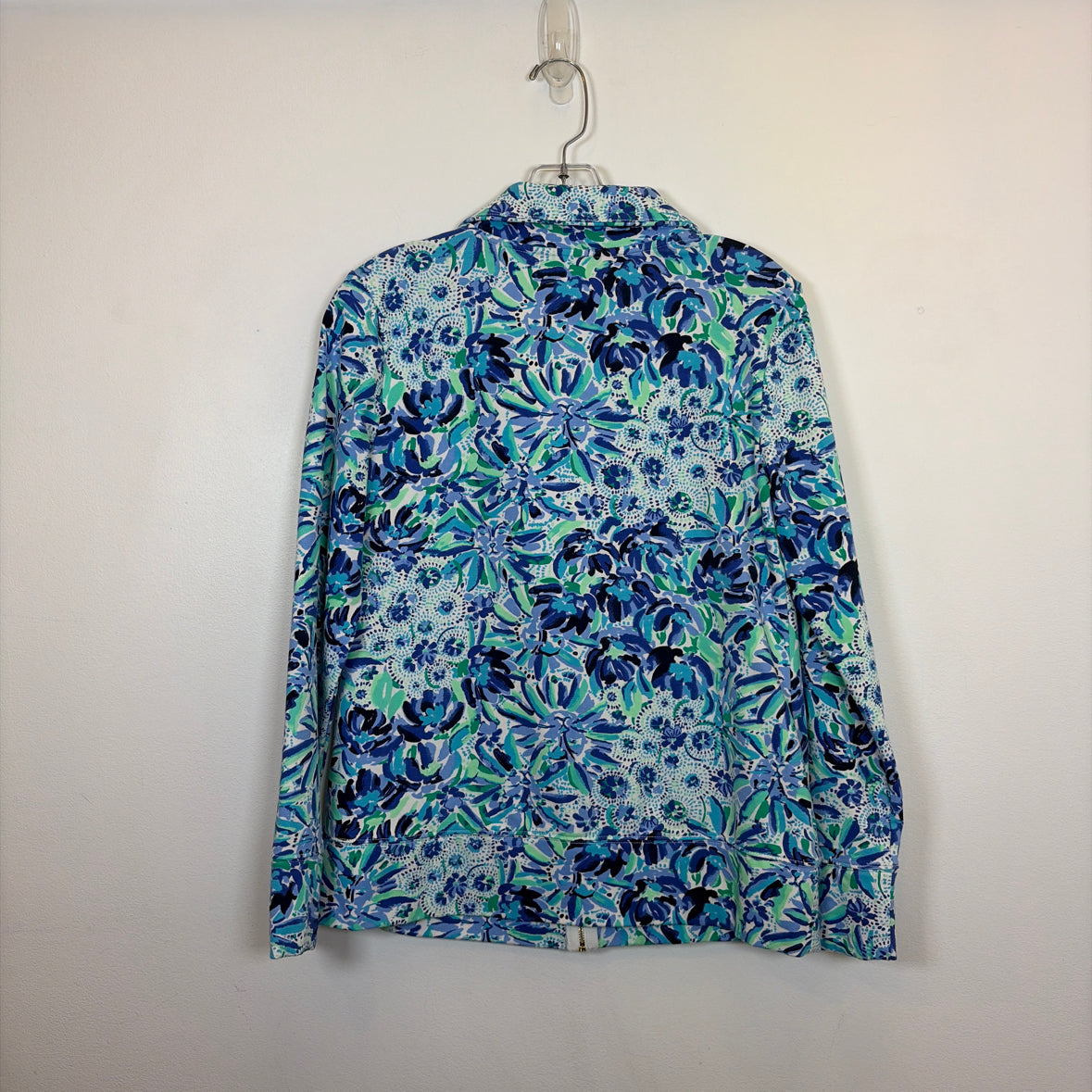 Pre-Owned Size S Lilly Pulitzer Blue Multi Jacket