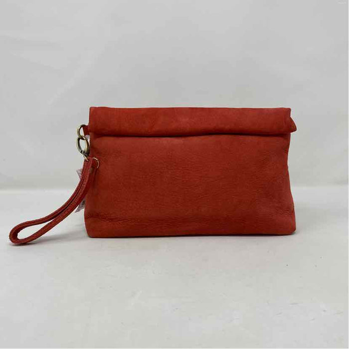 Pre-Owned Miss Albright Red Leather Wristlet