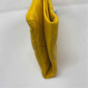 Pre-Owned Chanel Yellow Leather Designer Handbag