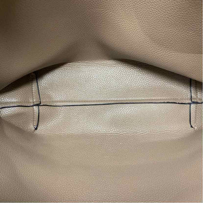 Boutique Cognac/Taupe faux leather Handbag