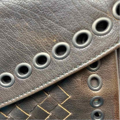 Pre-Owned Bottega Veneta Brown Leather Designer Handbag