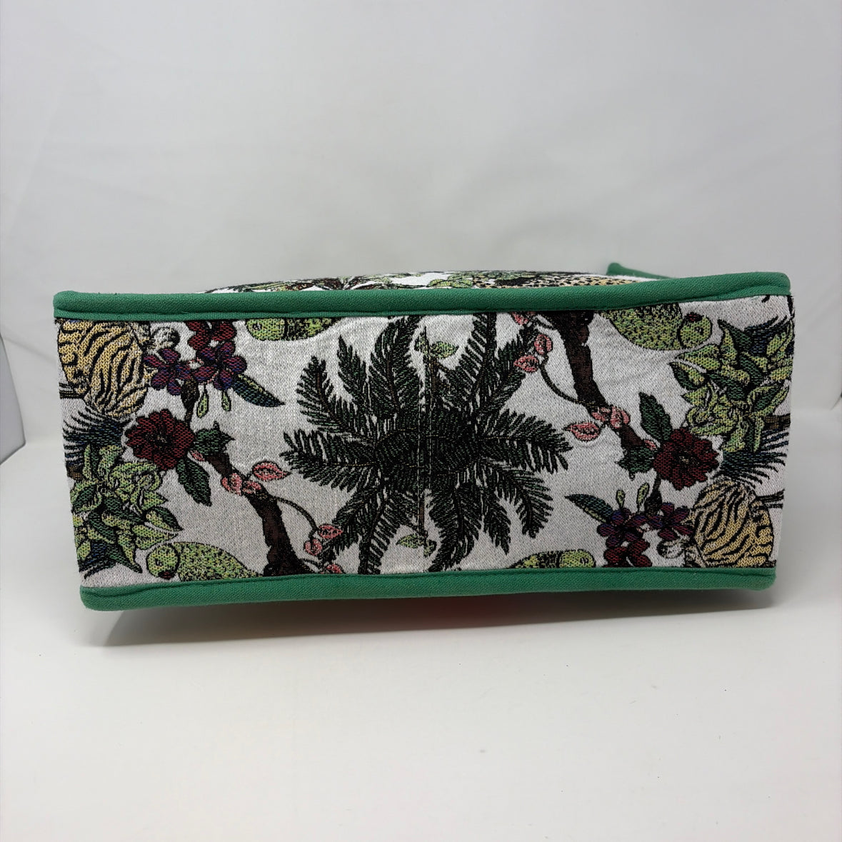 Pre-Owned A&B Green Multi Beaded Handbag
