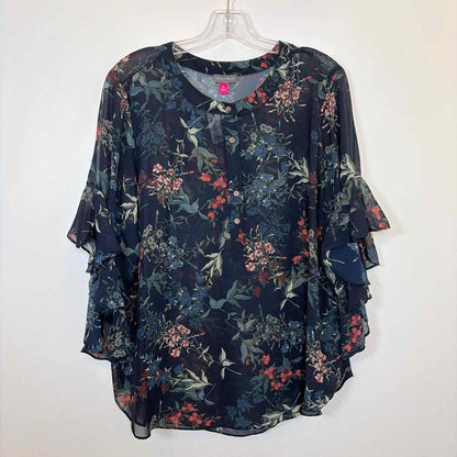 Pre-Owned Size XL Vince Camuto Navy Top