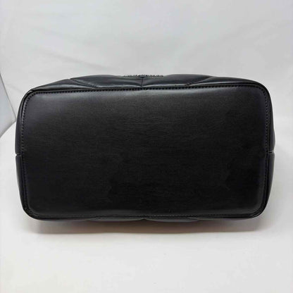 Pre-Owned Steve Madden Black Pleather Handbag