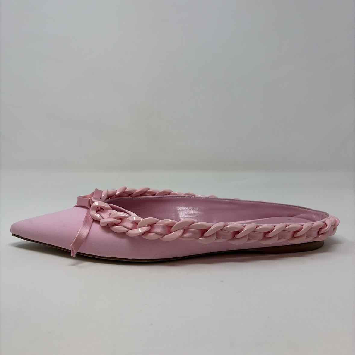 Pre-Owned Shoe Size 10.5 Giam Batista Pink Flats