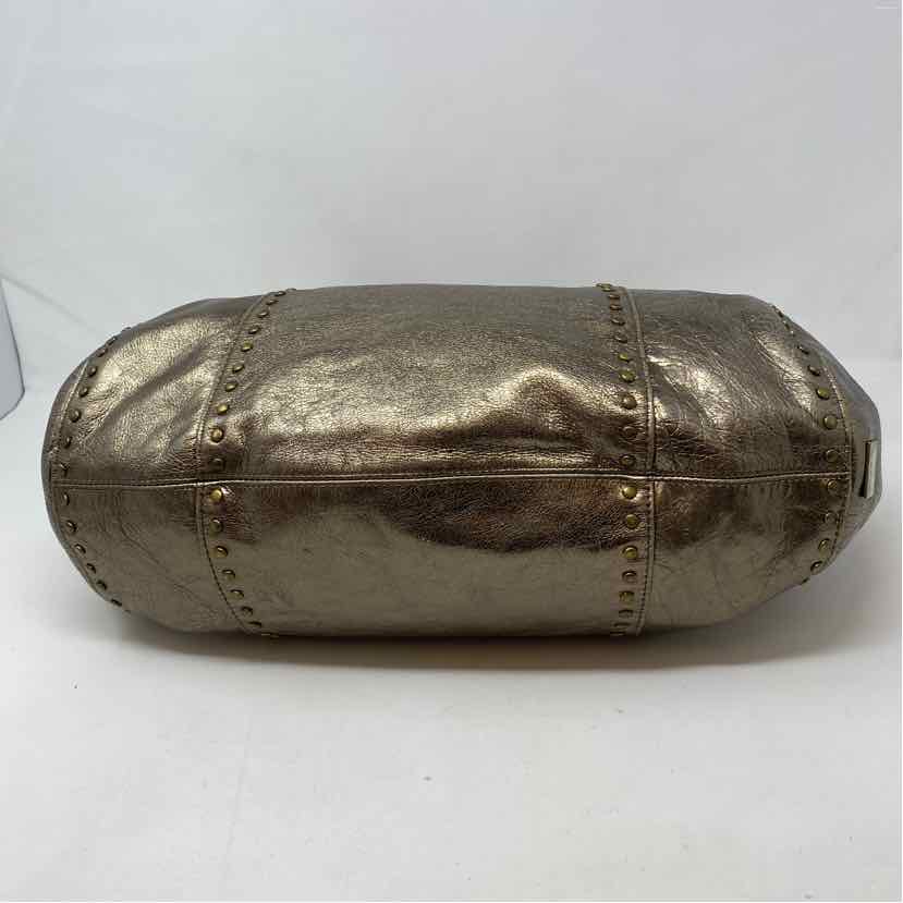 Pre-Owned Kooba Gold Leather Handbag