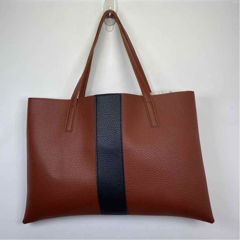 Pre-Owned Vince Camuto Brown Multi faux leather Handbag