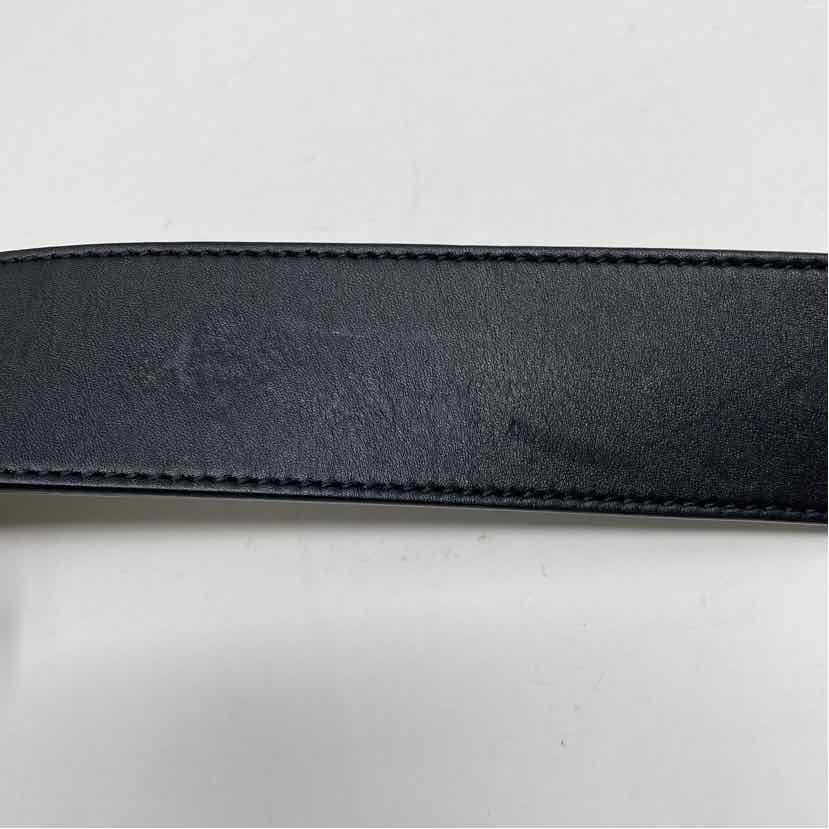 Pre-Owned Gucci Black Leather Designer Belt
