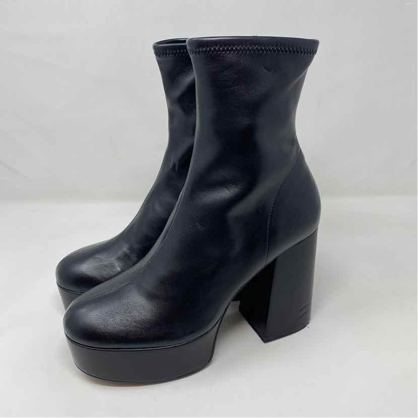 Pre-Owned Shoe Size 9.5 Steve Madden Black Booties