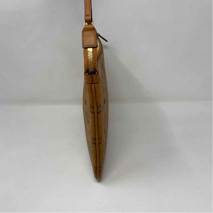 Pre-Owned MCM Cognac Leather Designer Handbag