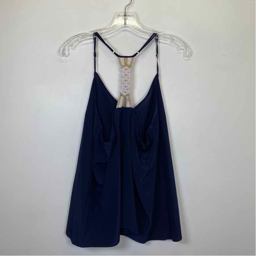 Pre-Owned Size XL Lilly Pulitzer Navy Top