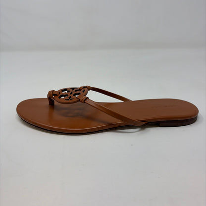 Pre-Owned Shoe Size 9 Tory Burch Cognac Sandals