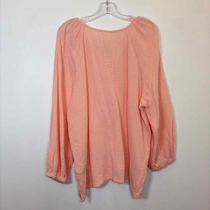 Pre-Owned Size L caslon Pink Top
